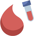 Blood labwork icon