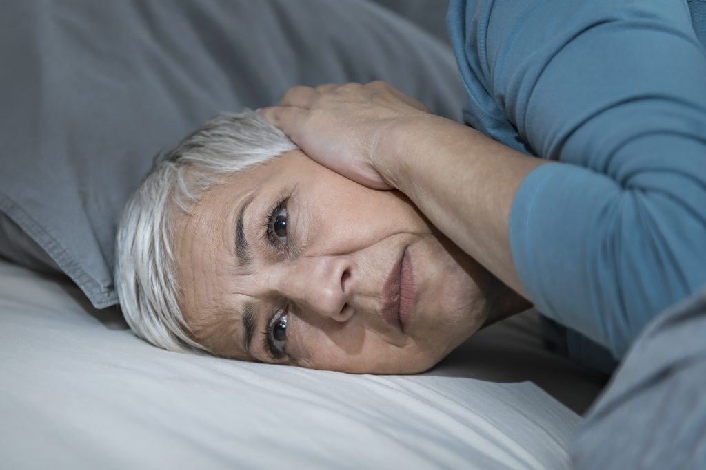 insomnia older woman