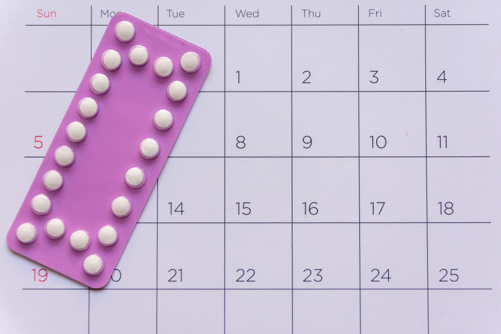 birth control calendar